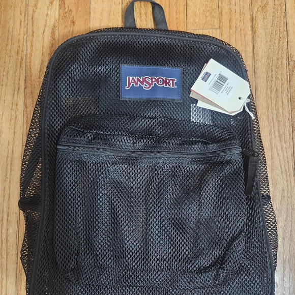 Jansport Other - JanSport Black Mesh Backpack
